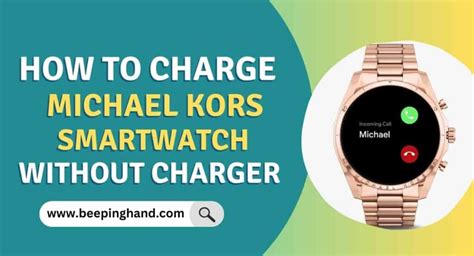 michael kors watch won t charge|Michael Kors bradshaw smartwatch charger.